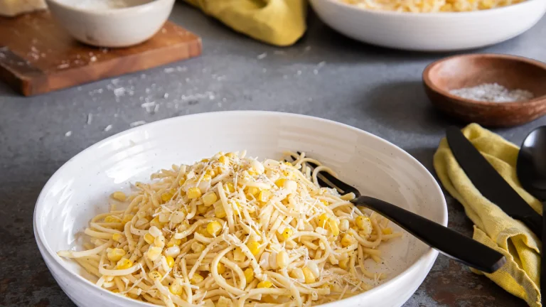 Amish Sweet Corn Cacio e Pepe