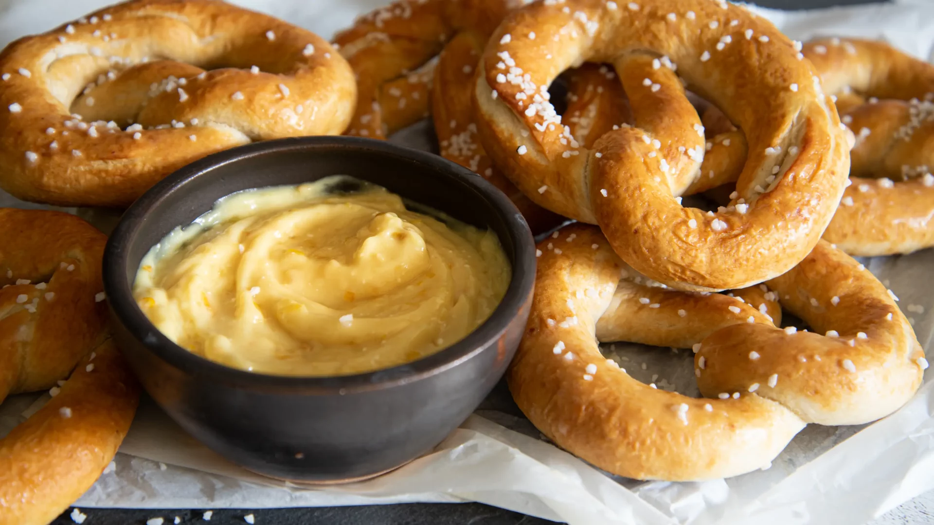 Pretzel Charcuterie Board