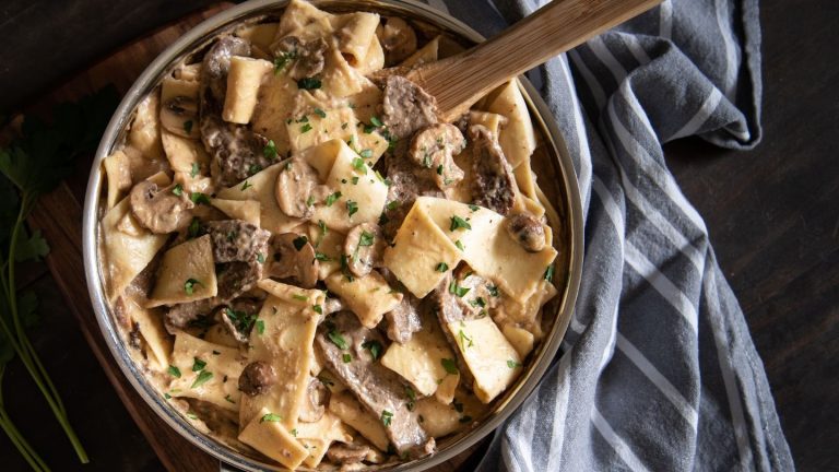 Beef Stroganoff