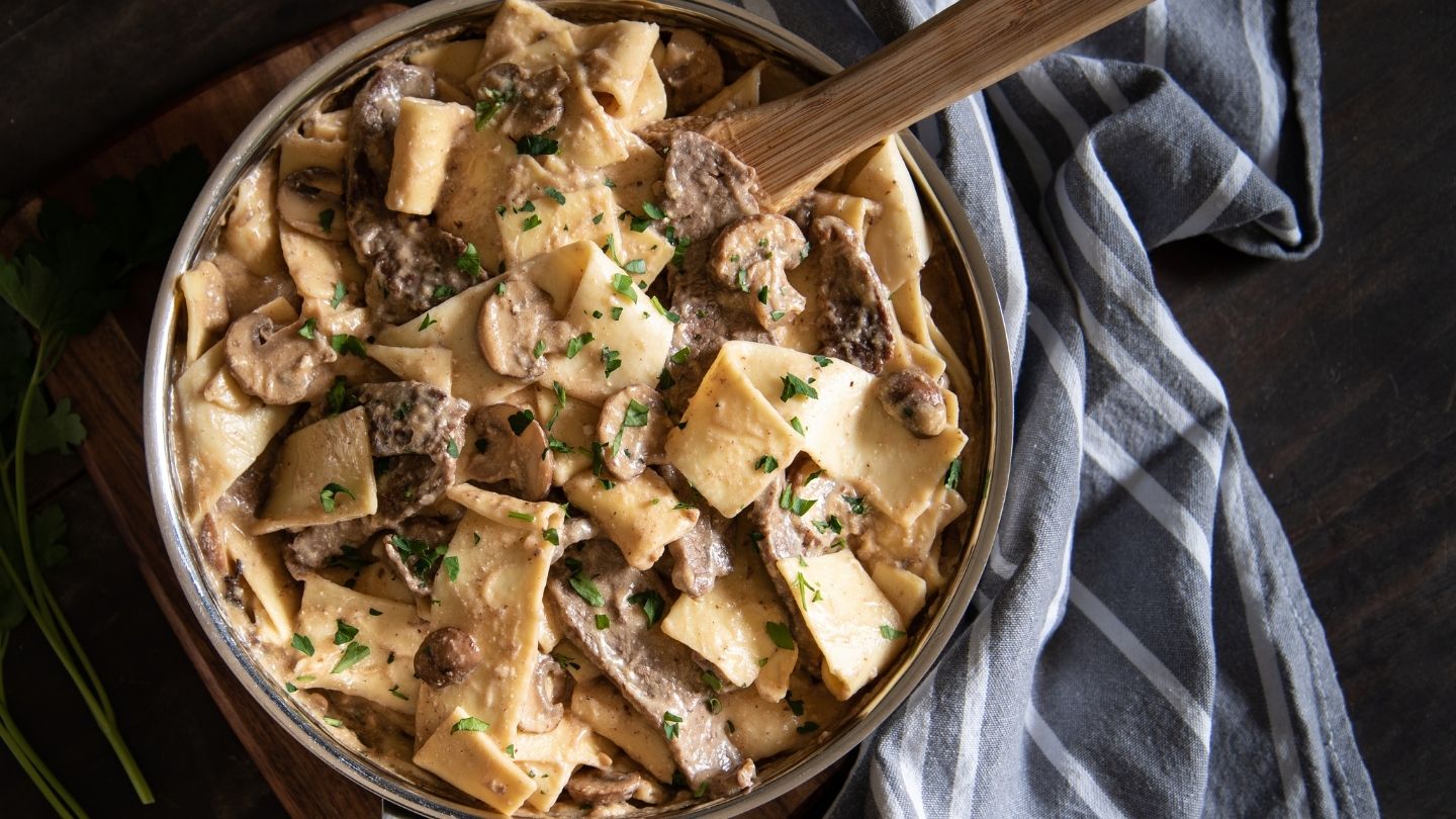 Beef Stroganoff