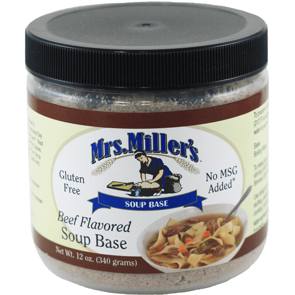 Beef Soup Base 6/12oz – Mrs Miller’s