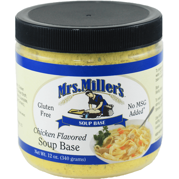 Chicken Soup Base 6/12oz – Mrs Miller’s