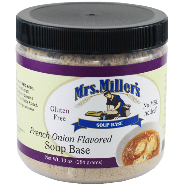 French Onion Soup Base 6/10oz – Mrs Miller’s
