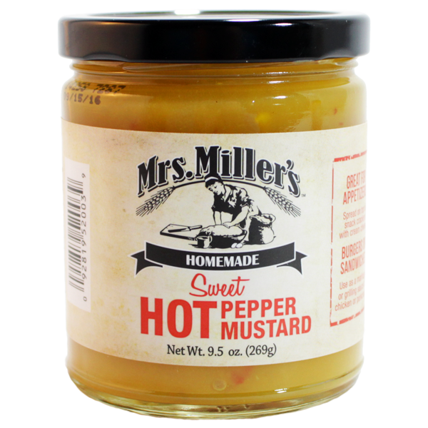 6pk 9.5 oz HOT Pepper Mustard
