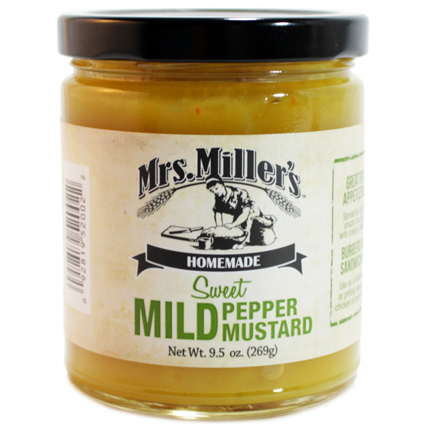 6pk 9.5 oz MILD Pepper Mustard