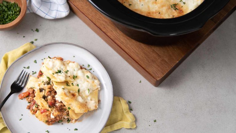 Crockpot Lasagna