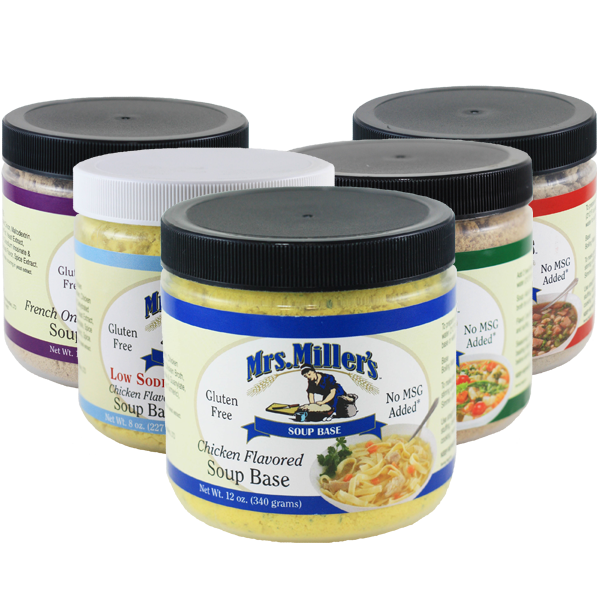 Soup Base Mrs. Miller’s Variety 6-pack
